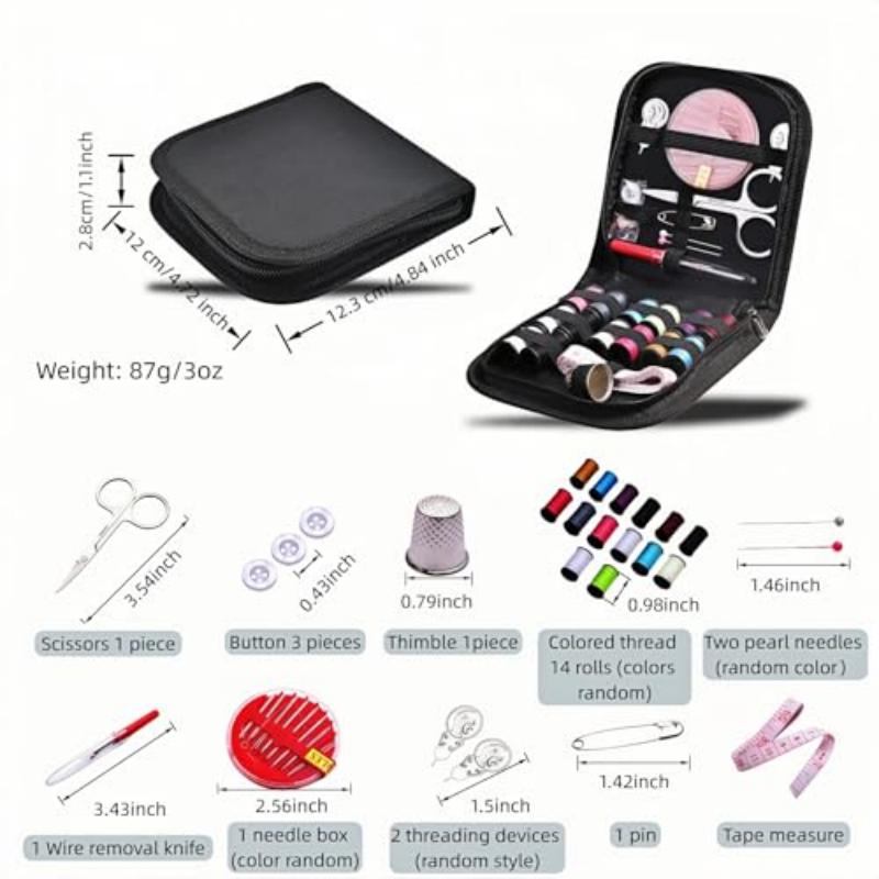 1Bag 27Pcs Sewing Kit, Multi-P - đánh giá và giá Needle Threader Tool