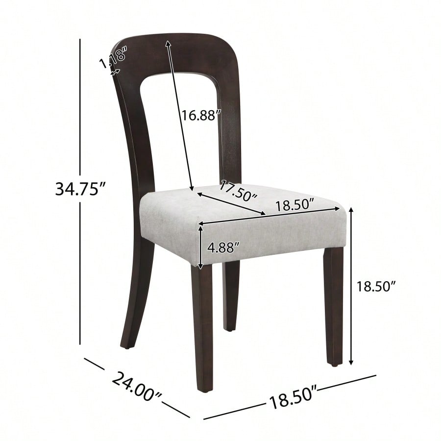 Dining Chairs Set Of 2, Uphols - đánh giá và giá Fabric Weight Set
