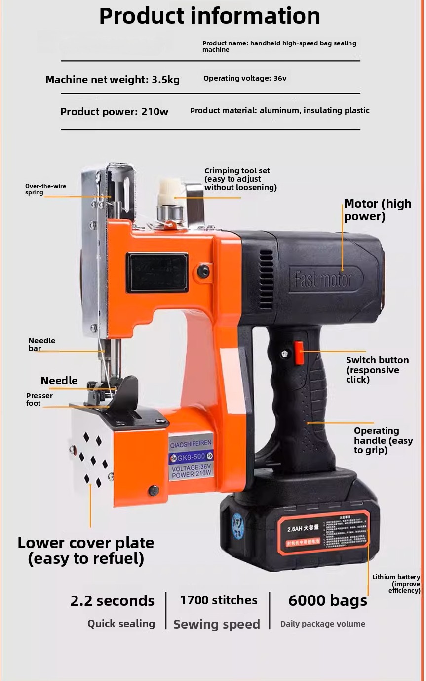 GK9-370 Handheld Dual Electric - đánh giá và giá Sewing In Textile Industry