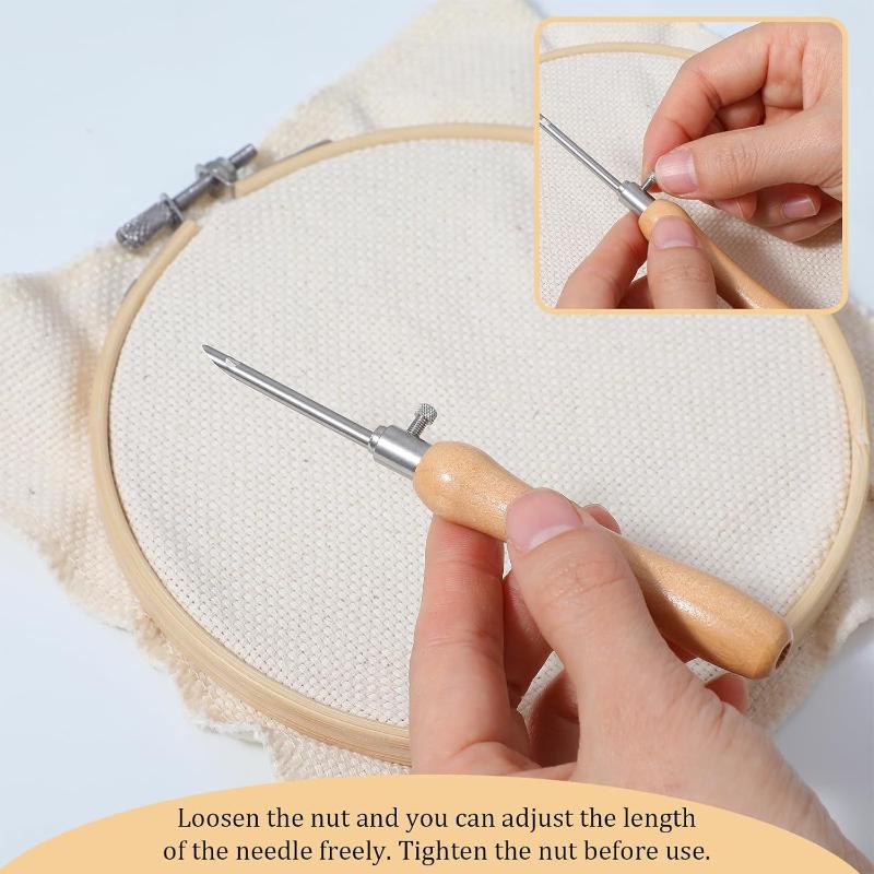 Simple Embroidery DIY Adjustab - đánh giá và giá Sewing Textile Art