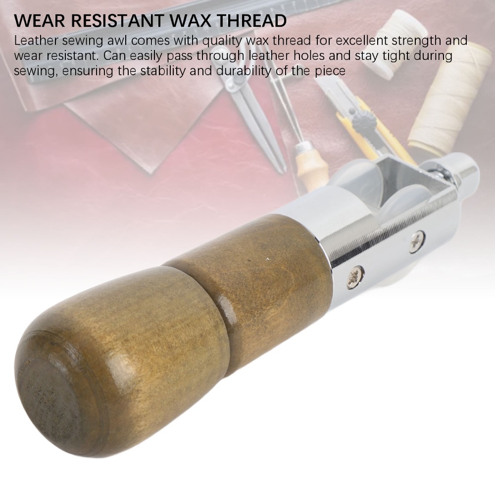 Ergonomic Wooden Handle Leathe - đánh giá và giá Leather Needle Heavy