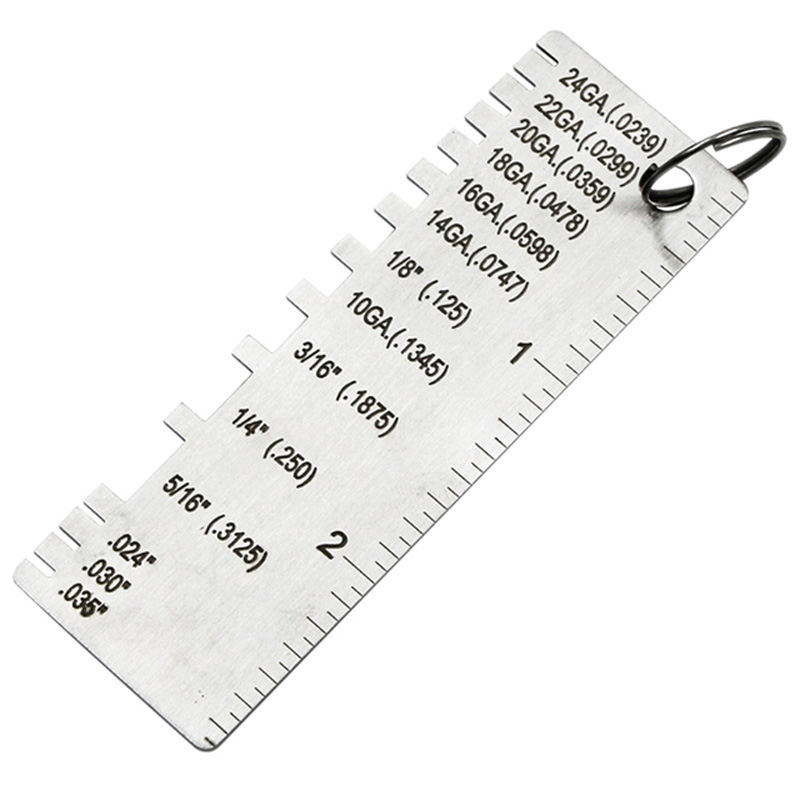 Stainless Steel Thickness Gaug - đánh giá và giá Seam Gauge Metal