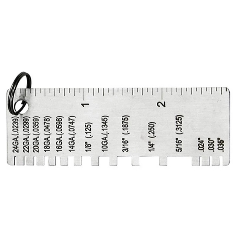 Stainless Steel Thickness Gaug - đánh giá và giá Seam Gauge Metal