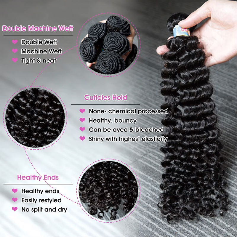 Real Human Hair Bundles Brazil - đánh giá và giá Sewing Lab