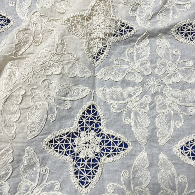 Butterfly Cotton Eyelet Embroi - đánh giá và giá Sewing Eyelet Fabric