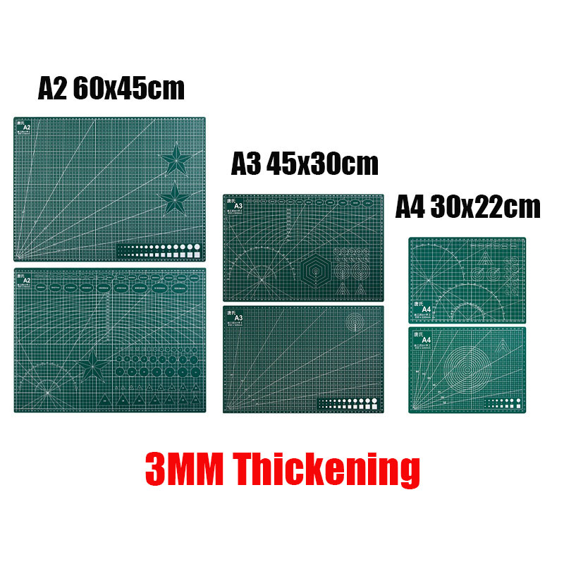 A2 A3 A4 PVC Cutting Mat Pad D - đánh giá và giá Cutting Mat Self Heal