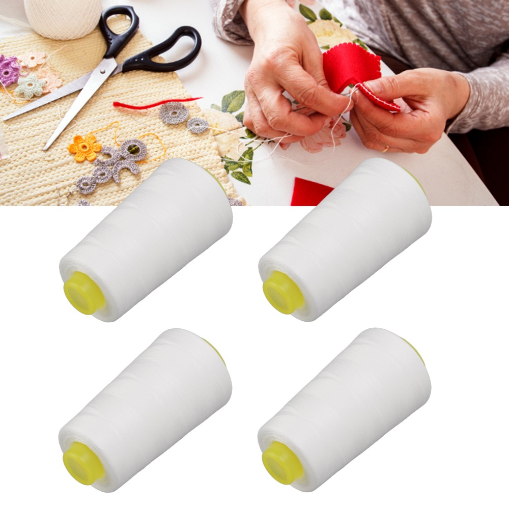 4Pcs 3000 Yards Each Serger Th - đánh giá và giá Serger Thread Cone