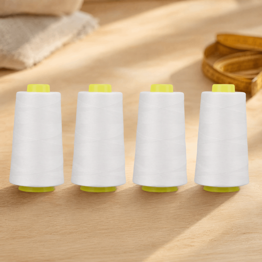 4Pcs 3000 Yards Each Serger Th - đánh giá và giá Serger Thread Cone