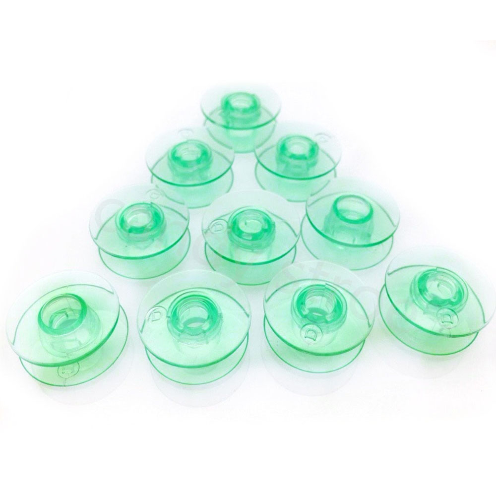 10 Ggreen Nhựa Bobbins Sẽ Phù  - đánh giá và giá Twin Needle Stretch
