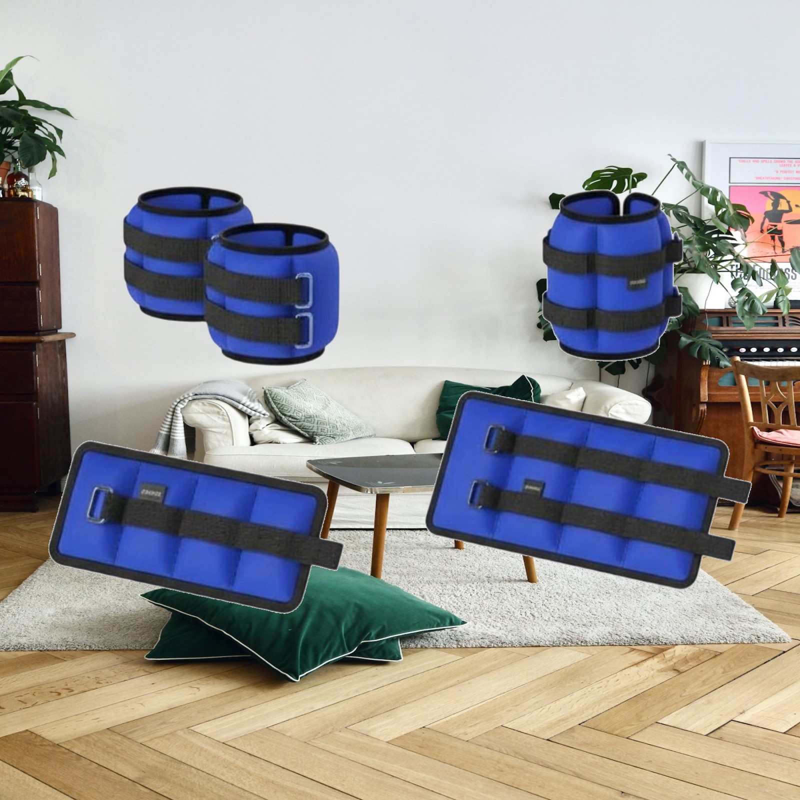 Leg Sandbag 1kg Ankle Weights  - đánh giá và giá Fabric Weight Set
