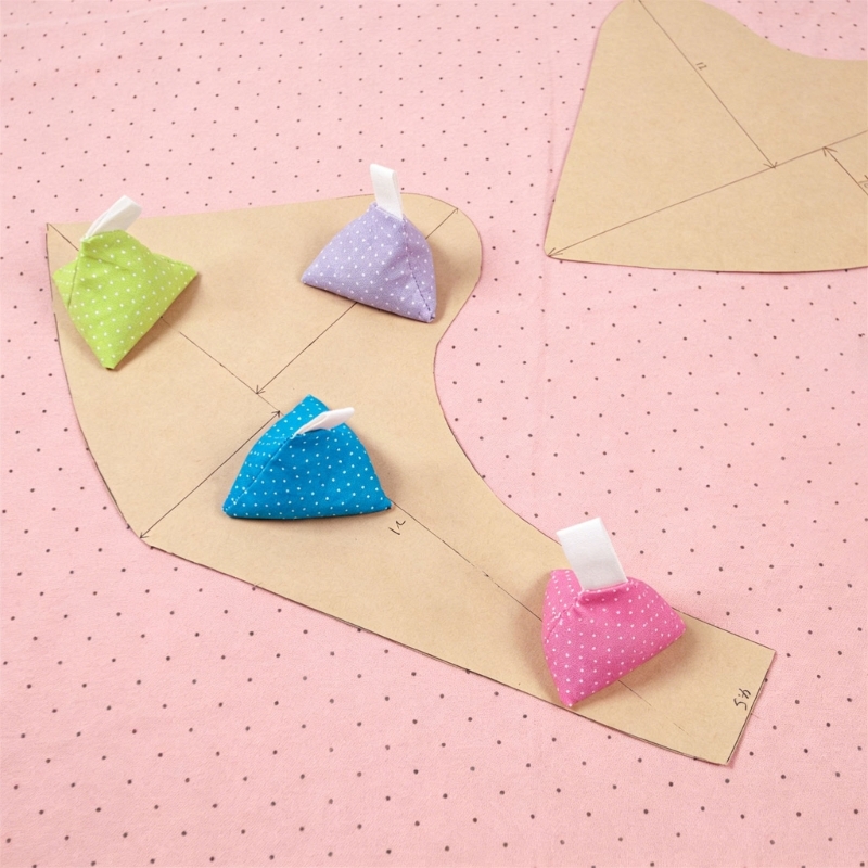 Bộ 4 Quả cân vải hình tam giác - đánh giá và giá Fabric Weight Set