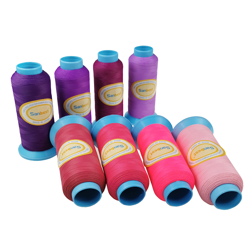 Sanbest Matt Chỉ Thêu 3000M 12 - đánh giá và giá Serger Thread Cone