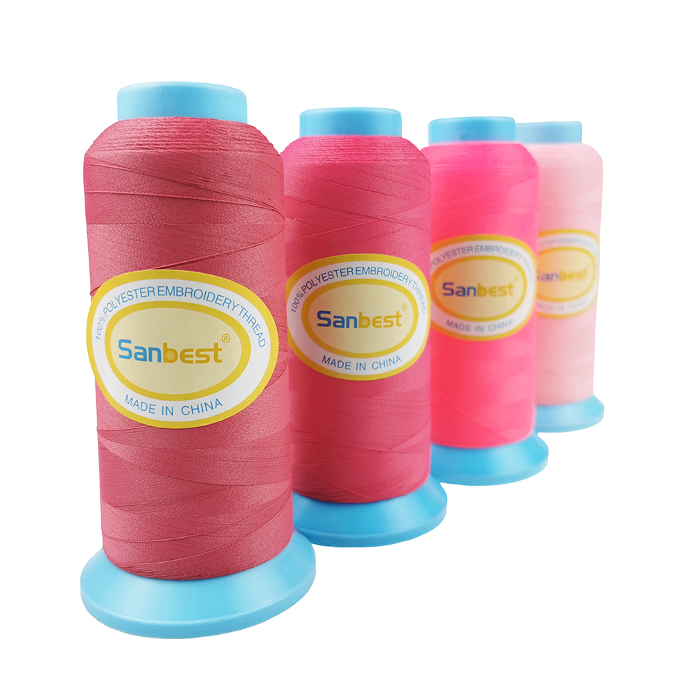 Sanbest Matt Chỉ Thêu 3000M 12 - đánh giá và giá Serger Thread Cone